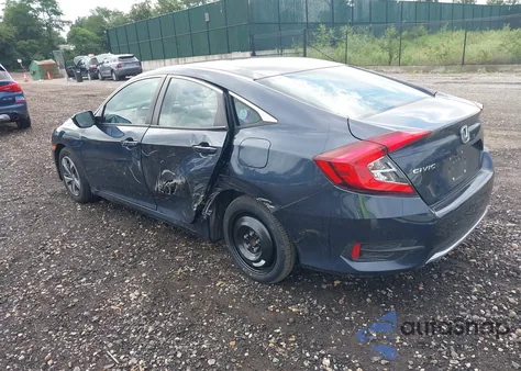 2021 Honda Civic Lx z USA, uszkodzony, nr VIN 2HGFC2F6XMH549118